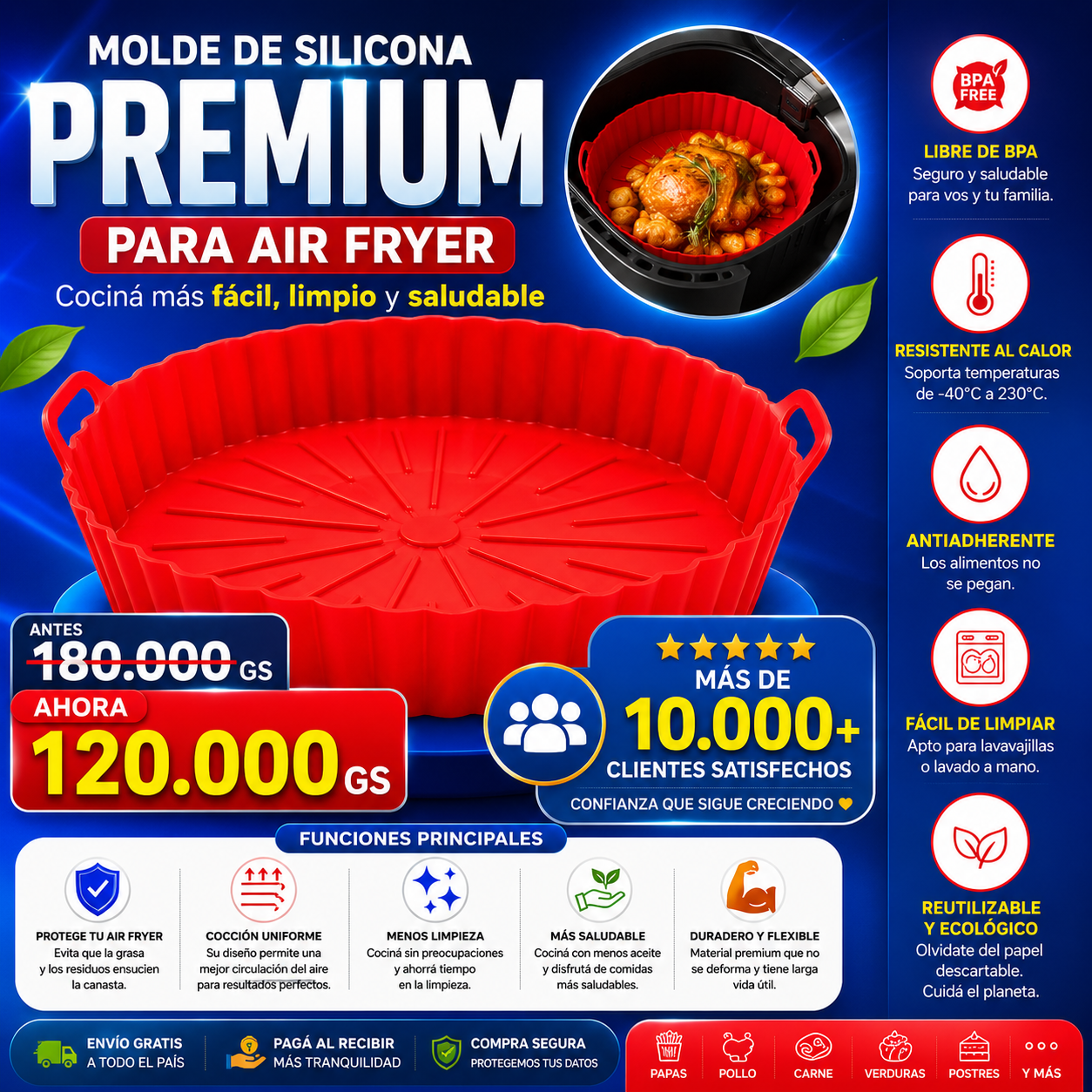 Molde de Silicona Premium