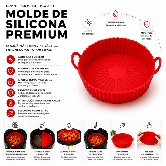 Molde de Silicona Premium Promo 2x1